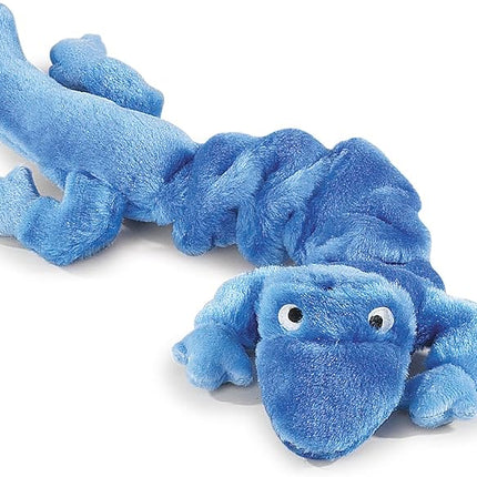 Zanies Bungies Gecko Dog Toys, Blue, 16"–24"