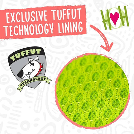 HuggleHounds Knottie Plush Dog Toy - Dog Stuffed Animal Toy, Puppy Toys, Squeaky Dog Toy for Small, Medium & Large Dogs, Durable Plush to Keep Them Busy, Officially Licensed - Army Mule, Small