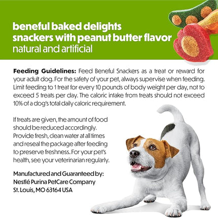 Purina Beneful Baked Delights Snackers Dog Treats, 36 OZ