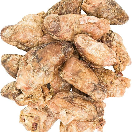 hotspot pets Freeze Dried Duck Heart Treats for Cats & Dogs - Made in USA, 1LB Big Bag - Single Ingredient All Natural Grain-Free Duck Hearts - Perfect for Training, Topper or Snack