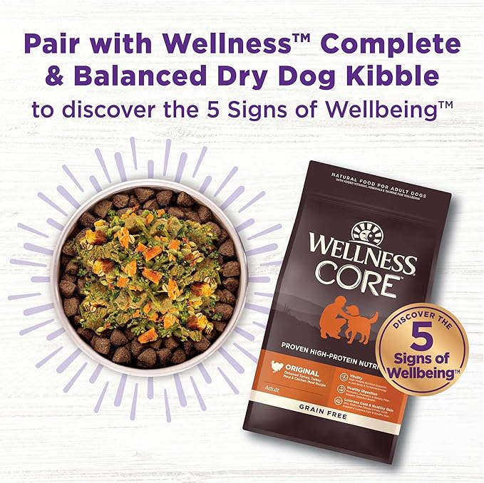 Wellness CORE Bowl Boosters Joint Health Dog Food Topper, 4 Ounce Bag (Pack of 2)