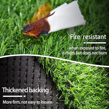 Artificial Grass for Dogs Pee Tray Fake Grass Mat for Professional Puppy Potty Trainer Replacement Dog Grass Pad for Indoor and Outdoor (51.3x32 Inch(Pack of 1))