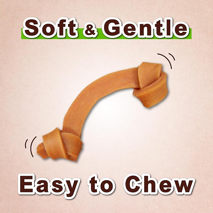 Afreschi Natural Soft Chicken Knots 16 oz, Dog Treats, All Natural, Hypoallergenic & Grain-Free, High-Protein, Healthy & Easily Digestible, Soft Texture