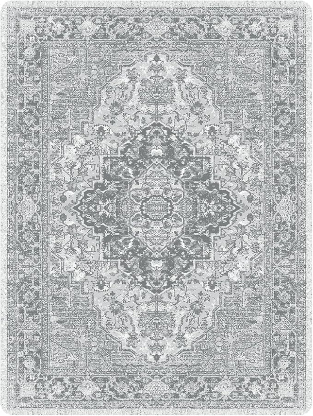 nunubaby Washable Pee Pads for Dogs, Stylish, Non-Slip and Leak-Proof Pee Pads. Reusable Potty Pads for Dogs for Crates and Floors.(Gray/Geo, 36" x72" )