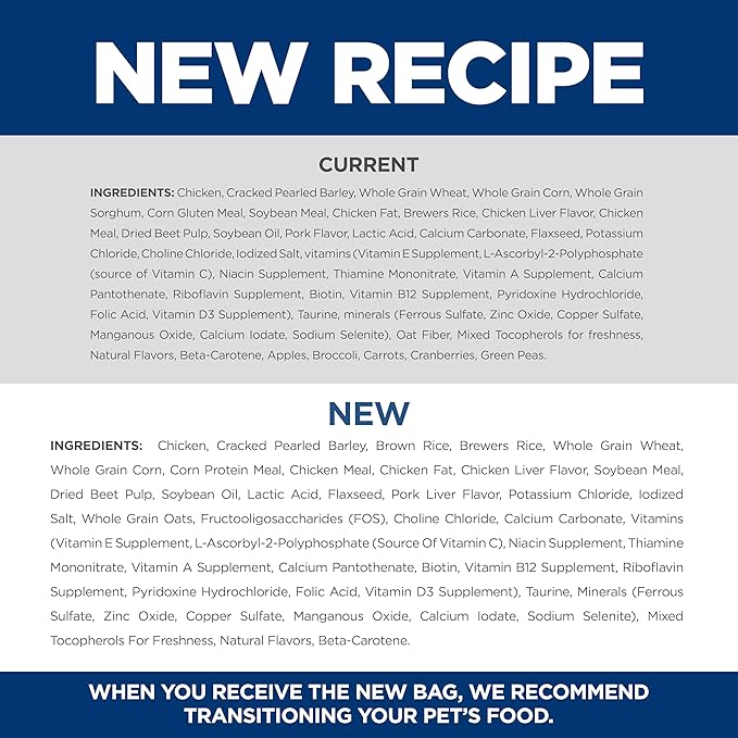 Hill's Science Diet Large Breed Adult Dry Dog Food 1-5, Quality Protein for Joint Support & Lean Muscles, Chicken & Barley, 45 lb. Bag
