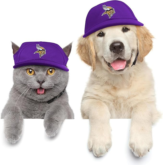Littlearth NFL Pet Baseball Hat - Officially Licensed Teams, Sizes: XS - XL