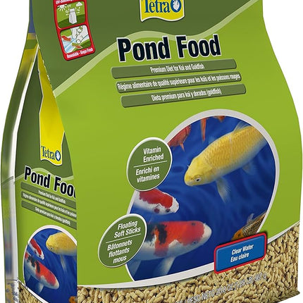 Tetra PondFood Premium Diet Koi & Goldfish Food, 1.25 lb