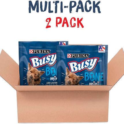 Purina Busy Made in USA Facilities Small Breed Dog Bones, Mini - (Pack of 2) 12 ct. Pouches