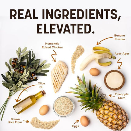 Earth Animal No Hide Chews - Long Lasting Rawhide Free Small Dog Chews Rolls, Chicken - 2 Count