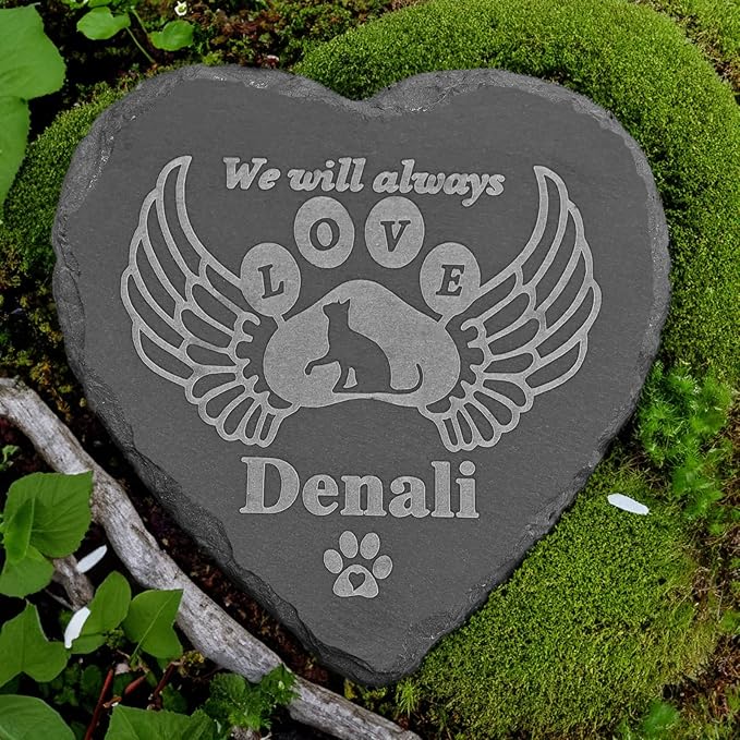 Pet Memorial Stones for Cats, Pet Memorial Gifts, Cat Memorial Gifts, Loss of Cat Sympathy Gift, Cat Bereavement Gifts, Cat Remembrance Gift, Cat Passing Away Gifts, in Loving Memory Cat
