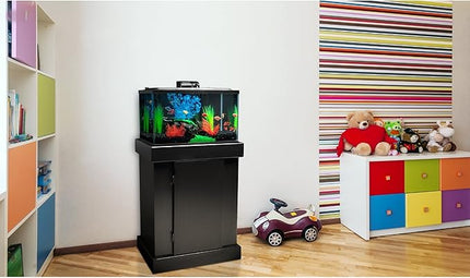 Glofish 10 Gallon Aquarium Fish Tank Kits, Includes LED Lighting and Décor (Amazon Exclusive)