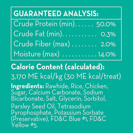 Dingo Tartar and Breath Dental Sticks for All Dogs, 48-Count (Pack of 8)