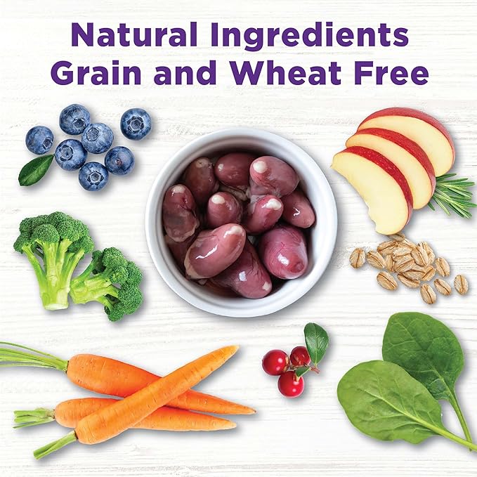 Wellness Bowl Boosters, Dog Food Topper for Small, Medium, & Large Breeds, Grain Free, Natural, Freeze Dried, Heart Health Chicken, 4 Ounce Bag (Pack of 1)