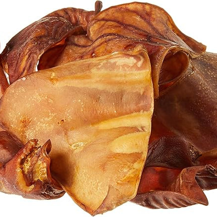 Amazon Brand - Wonder Bound Whole Pig Ears, Single Ingredient, Highly Digestible, Dog Treats for Puppy and Large/Medium Dogs, Pork, 18 Count, 12.7 Ounce (Pack of 2)