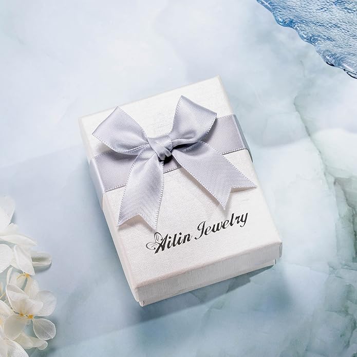 AILIN Custom Dainty Name Necklace Stainess Steel Memorial Pet Necklace For Women Personalized Dog Paw Print Pendant Necklace Anniversary Birthday Gift for Pet Loss Lovers