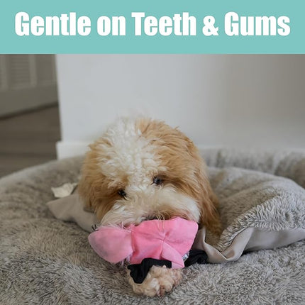 SPOT Skinneeez Flamingo 13 Inch Stuffing-Free Plush Squeaky Dog Toy – Soft Interactive Chew Toy for Small and Medium Dogs – Mess-Free Play for Light & Moderate Chewers