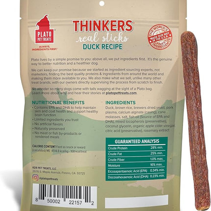 PLATO Thinkers Duck 18oz, Natural (850002221572)