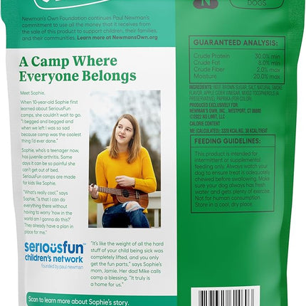 Newman's Own Jerky Treats for Dogs - Original Beef Recipe | Made with Grass Fed Beef | Grain Free | High in Protein | 5 oz Bag (Pack of 6)