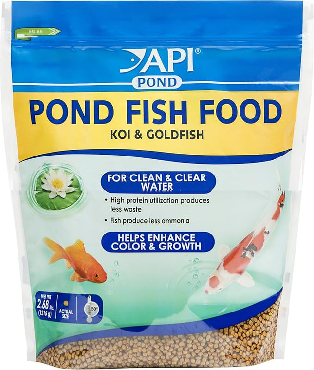 API POND FISH FOOD Pond Fish Food 2.68-Pound Bag