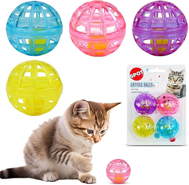 SPOT Ethical Products Lattice Balls Cat Toy (3 Pack)
