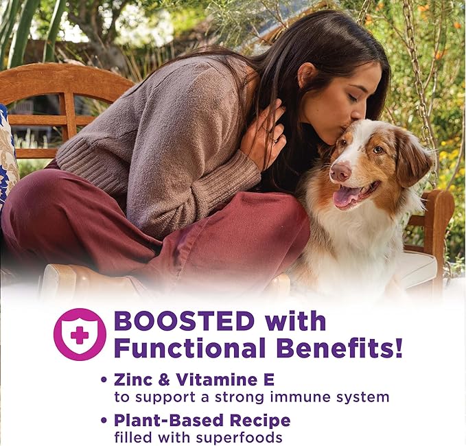 Wellness Bowl Boosters, Dog Food Topper for Small, Medium, & Large Breeds, Grain Free, Natural, Freeze Dried, Immune Health, Plant Based, 4 Ounce Bag (Pack of 1)