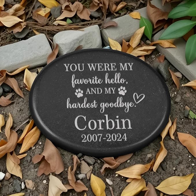 Personalized Pet Memorial Stones, Dog Memorial Gifts, Cat Memorial Gifts, Pet Lost Sympathy Gift, in Memory of Pet, Loss of Pet, Pet Remembrance Gifts