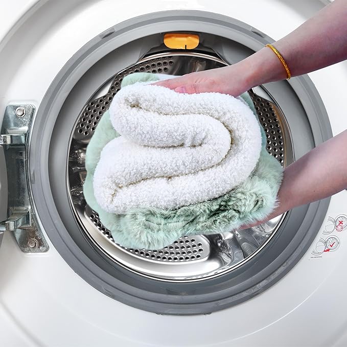 4 in 1 Self Warming Burrow Cat Bed, Pet Hideway Sleeping Cuddle Cave (Style2- Green)