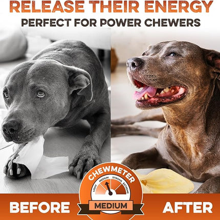 BRUTUS & BARNABY Cow Ears for Dogs – Halves 12 ct, Thick Cut, Grass-Fed Angus Beef, All-Natural No-Rawhide Dog Treat Alternative