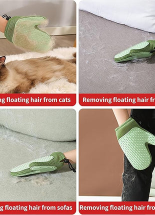 Cat Clippers for Matted Hair, Cat Grooming Kit, Cordless Cat Shaver for Long Hair, Low Noise Paw Trimmer, Cat Hair Trimmer for Grooming,Quiet Pet Hair Clippers Tools for Cats Dogs (Red)