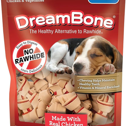 DreamBone Mini Chews With Real Chicken Chews for Dogs, 36 Count, These Rawhide-Free Chews are a Dog’s Favorite Distraction
