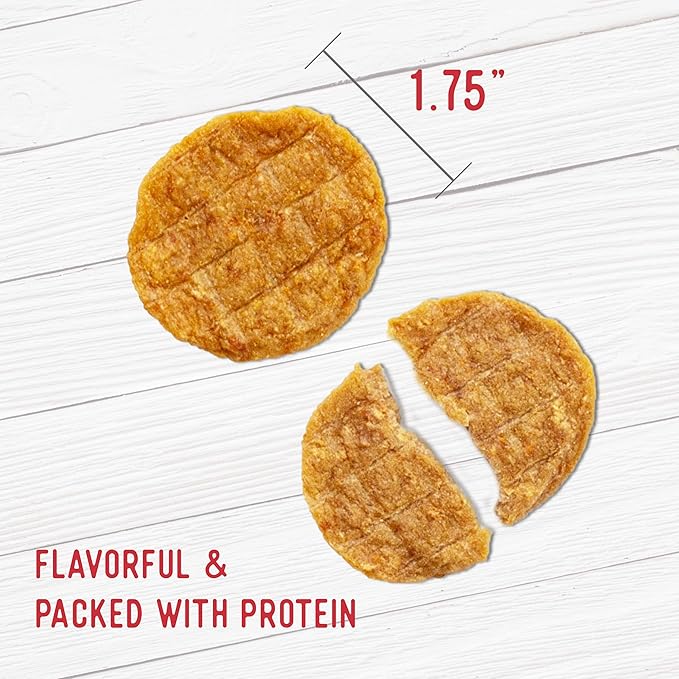 Farmland Traditions Dogs Love Chicken Jerky Dog Treats with Only 3 Ingredients and No Fillers, 2 Pound Bag