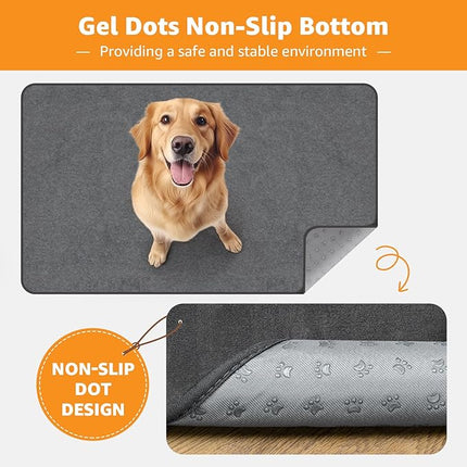 Wahsalbe Puppy Pads 2 Pack, 41x41 Washable Pee Pads Whelping Pads, Absorb Dog Mats, Non-Slip Dog Training Pads for Whelping, Potty, Training, Playpen, Crate