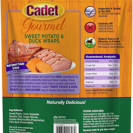 CADET GOURMET WRAPS (Duck/Sweet Potato 14 oz)