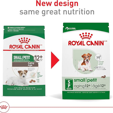 Royal Canin Size Health Nutrition Small Aging 12+ Senior Dry Dog Food, 2.5 lb Bag