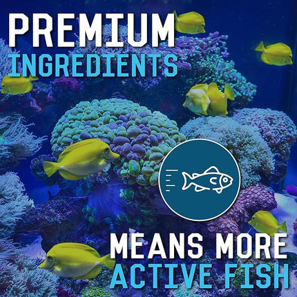 RON'S CICHLIDS Adult African Cichlid Fish Food Pellets – USA Made Slow Sinking Cichlid Pellets & Sticks Feed, Low Fillers, Ideal for Cichlid Food, Koi, Goldfish, Pleco, Oscar & Tropical Fish, 5.5 LB