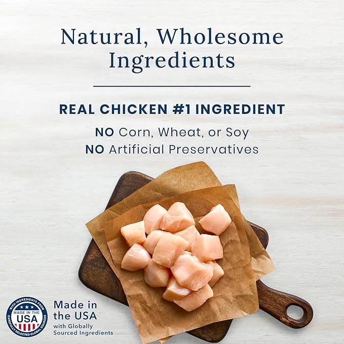 Blue Buffalo True Chews Premium Morsels Natural Dog Treats, Chicken 11 oz bag