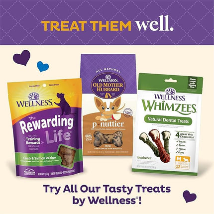 Old Mother Hubbard Wellness Original Mix Dog Biscuits, Natural, Training Treats, Four Flavors, Small Size, (6 Pound Bag)