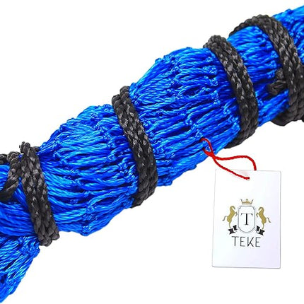 T TEKE Ultra Slow Hay Feeder Nets, 39" Length With 1"1/4" Feeding Holes, Horse Supplies Bags for Horses, Goats, With Extra Spared Cord