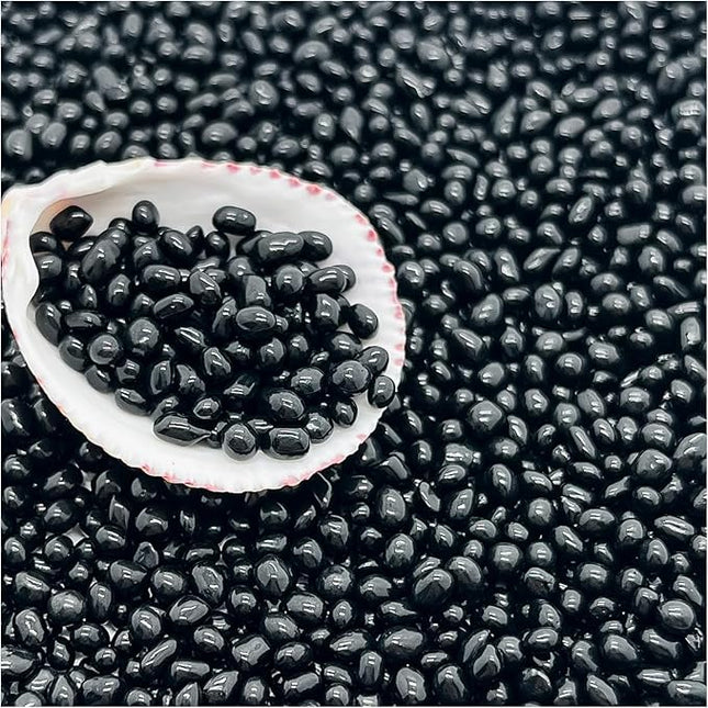 BXI 2.2 Lbs Small Aquarium Substrate Gravel Sand, Polished Smooth Fish Tank Gravel, Colorfast Uncoated Vibrant Blue Sea Glass, Decorative Stones for Vase Fillers, Fairy Garden, Potted Plants