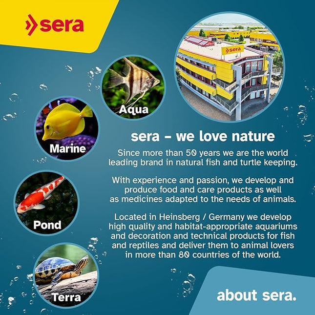 Sera O-Nip Stickies 100 Tabs 2.1 oz | Complete Feed for All Ornamental Fish | Adhesive Tablets Stick to The Aquarium Glass | High Protein | No Dyes & Preservatives | with Bloodworms, Krill & Tubifex