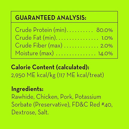 Dingo Ringo-o-o 5 Count, Ring-Shaped, Rawhide Chew For All Dogs