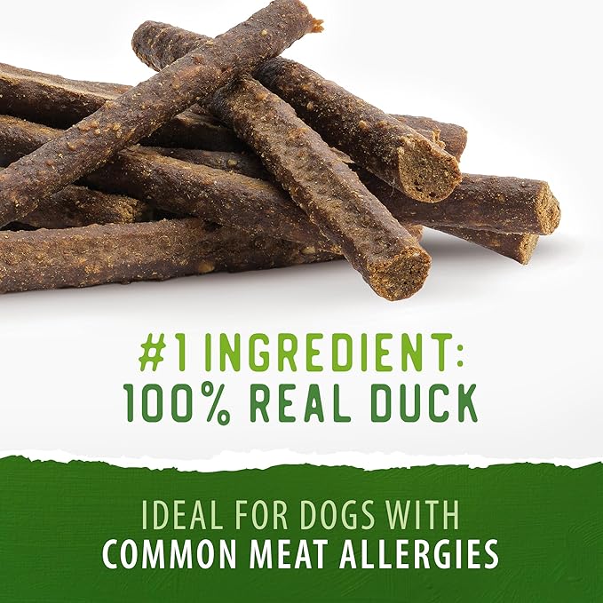 Caledon Farms Chewy Duck Sticks Dog Treats, No Additives, Preservatives Free, 7.8oz (pack of 1)