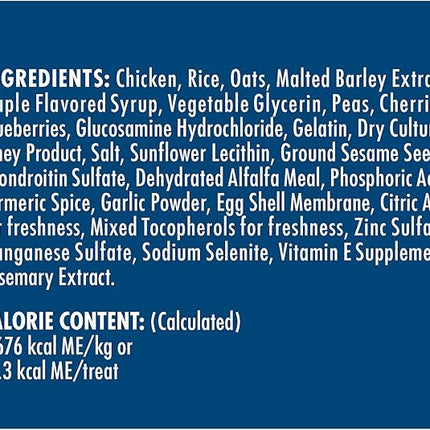 Zuke’s Hip Action, Hip And Joint Support Treats, Soft And Chewy Natural Dog Chicken Treats, Chicken Recipe - 6.0 OZ Bag