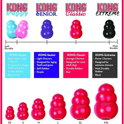 2 Pack Large Kong Classic