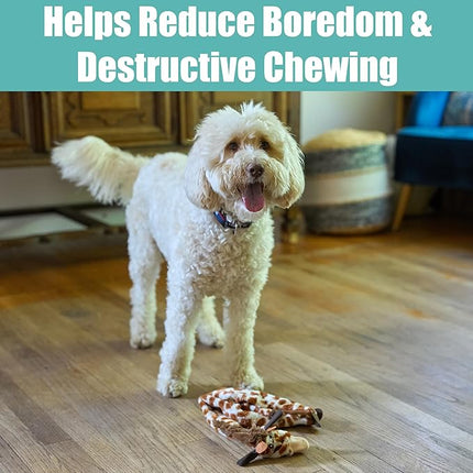 SPOT Skinneeez Giraffe 20 Inch Stuffing-Free Plush Squeaky Dog Toy – Long Interactive Chew Toy for Medium and Large Dogs – Mess-Free Play for Light & Moderate Chewers