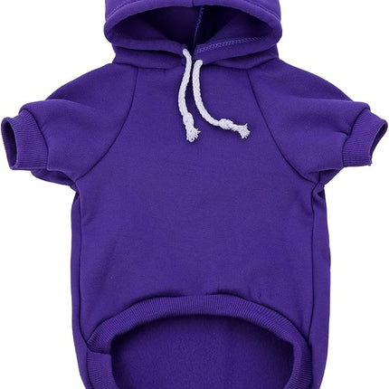 Blank Dog Sweatshirt Pet Hoodie for Large Dogs Doggie Clothes