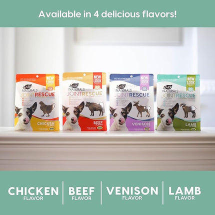 Ark Naturals Sea Mobility Joint Rescue Dog Treats, Lamb Flavor, Joint Supplement with Glucosamine & Chondroitin, 1 Pack