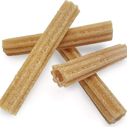 Himalayan Dog Chew Churro Yak Cheese Dog Chews, 100% Natural, Long Lasting, Gluten Free, Healthy & Safe Dog Treats, Lactose & Grain Free, Protein Rich, for All Breeds, Soft, Real Chicken Flavor, 4 oz