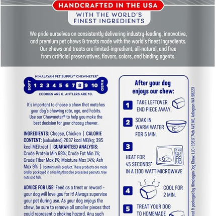 Himalayan Dog Chew Original Yak Cheese Chew, Chicken, 1 X-Large Stick, 5.3 oz, Gluten Free, Healthy Treats, Grain & Lactose Free 100% Natural, Long Lasting for Dogs Over 55 lbs