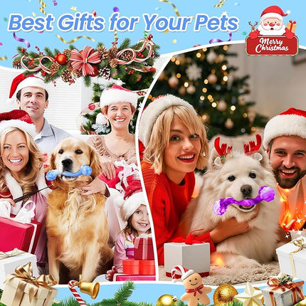 WinTour Indestructible Dog Bones for Aggressive Chewers, Tough Dog Toys for Aggressive Chewers, Durable Chew Toys for Medium & Large Breed, Heavy Duty, Strong & Indestructible Bones for Super Chewers